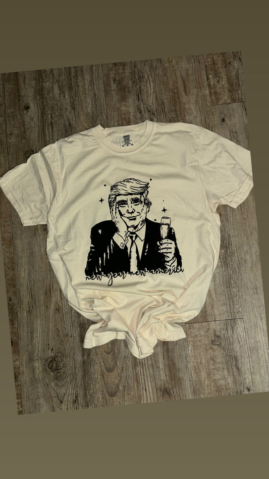 New year new America trump shirt